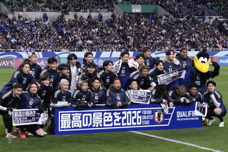 日本男足連8屆闖會內賽創隊史最速晉級紀錄