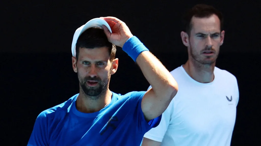 Novak Djokovic 和 Andy Murray 